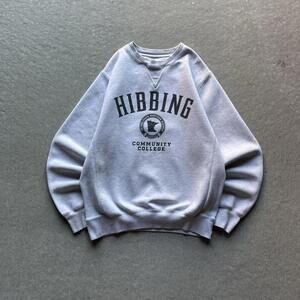 Vintage Y2K Hibbing Community College Crewneck